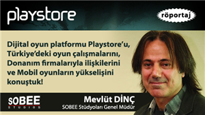 <strong>Sobee Stüdyoları'</strong>nın genel müdürü<strong> Mevlüt Dinç </strong>ile TTneT'in dijital