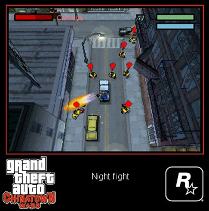 Gta chinatown wars карта